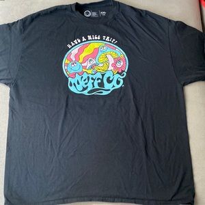 Men’s Xxl black neff t shirt